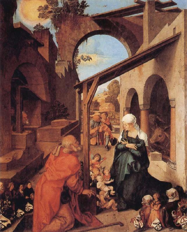 Albrecht Durer The Nativity Spain oil painting art